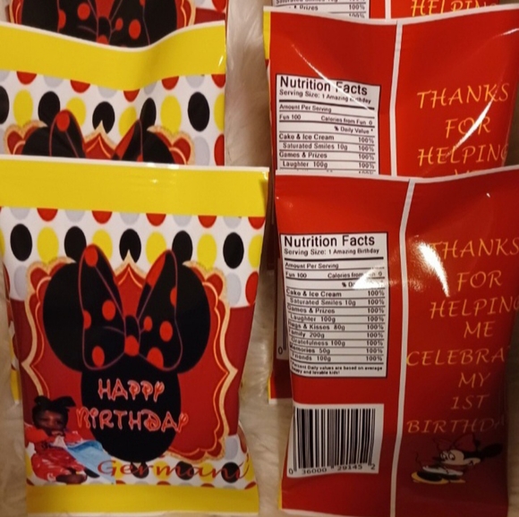 Custom chip bags